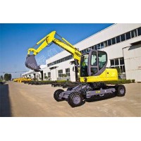 全液壓輪式挖掘機(jī)