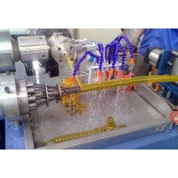 pp塑料螺旋護套管生產線設備