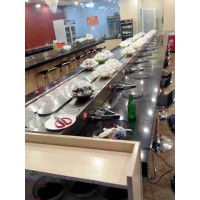 南通旋轉(zhuǎn)火鍋輸送帶 旋轉(zhuǎn)麻辣燙設(shè)備質(zhì)量好