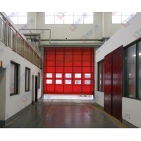 泰州堆疊升降式軟質帆布門