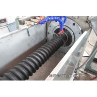 橋梁預應力波紋管生產線|PE碳素螺旋管擠出設備