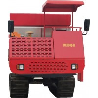 履帶自走式撒肥車 大棚果園適用撒肥機(jī) 灑肥速度厚度均可調(diào)控