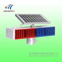 分體式太陽能警示燈 路邊紅藍(lán)警示燈 交通設(shè)施價(jià)格