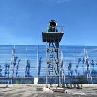 黑龍江工地拆除降塵霧炮機(jī) 水泥廠除塵50米噴霧機(jī) 遠(yuǎn)程射霧器