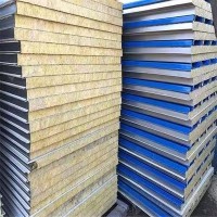 彩鋼夾心巖棉復合板和彩鋼泡沫復合板實體廠家