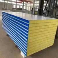 耐火隔熱彩鋼巖棉復合板凈化復合板質保耐用