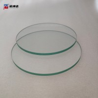 化工管道鋼化硼硅玻璃視鏡片，鋼化玻璃定做耐高溫視鏡