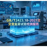 GB/T2423.18-2021交變鹽霧試驗檢測服務